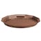 Service Ideas Paneled Tray with Removable Insert, 12" diameter, Stainless Steel, Rose Gold TRPN1412RIBSRG - alternate 3